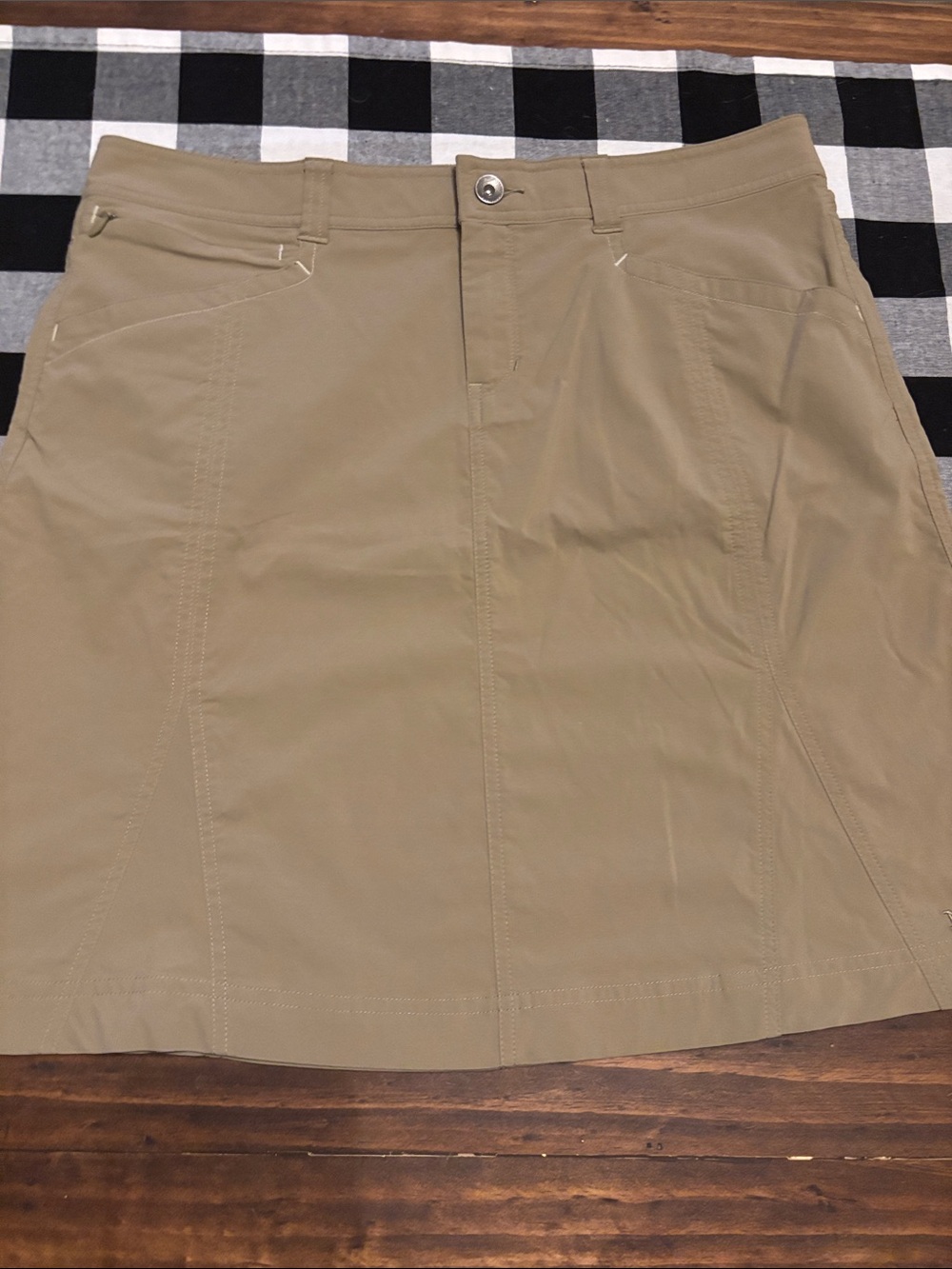 Marmot tan hiking skirt 10